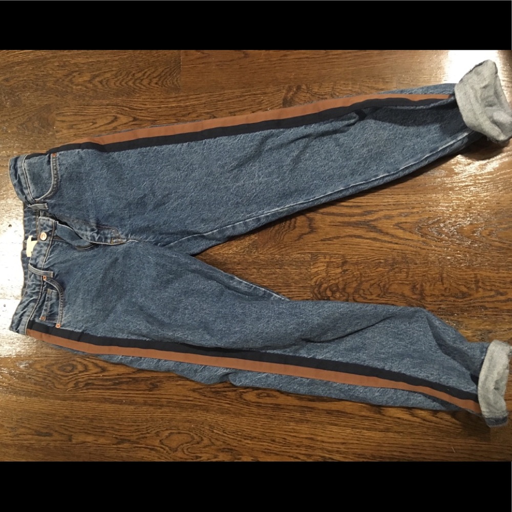 H&M high waisted mom jean